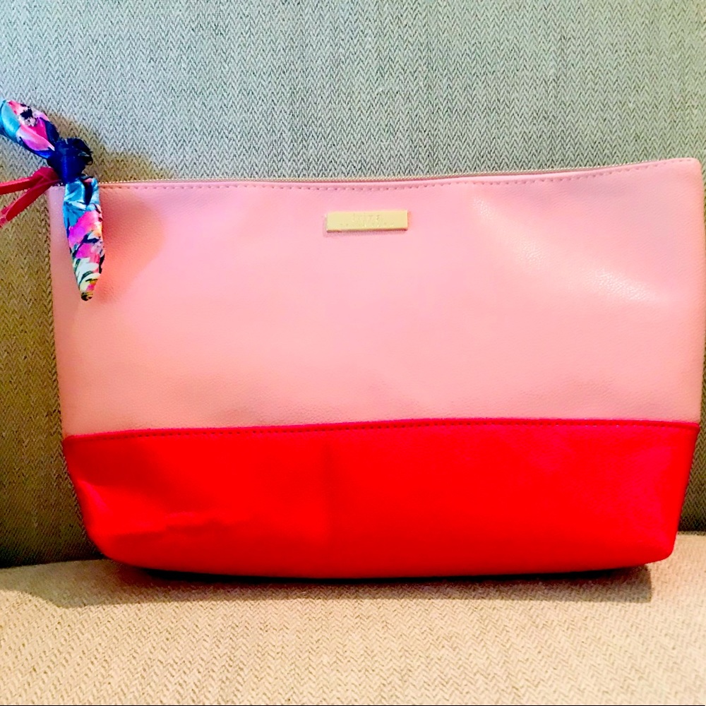 Trina Turk Pink Heaven Makeup / Cosmetic Tote